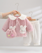 Conjunto de Invierno de 3 Piezas para Bebé Suavidad, Calidez y Mucha Ternura