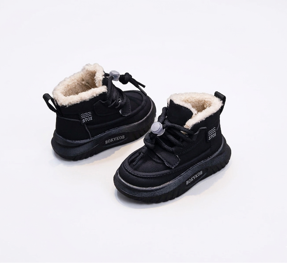 Botas de invierno cálidas con forro de piel suave en España