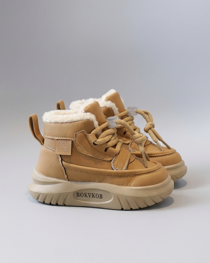 Botas de invierno cálidas con forro de piel suave en España