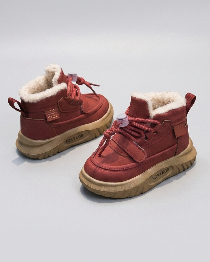 Botas de invierno cálidas con forro de piel suave en España