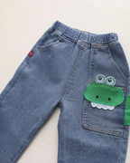 Conjunto niño 3 piezas ropa infantil con dinosaurio 3D (chaqueta, camiseta y pantalón) en España