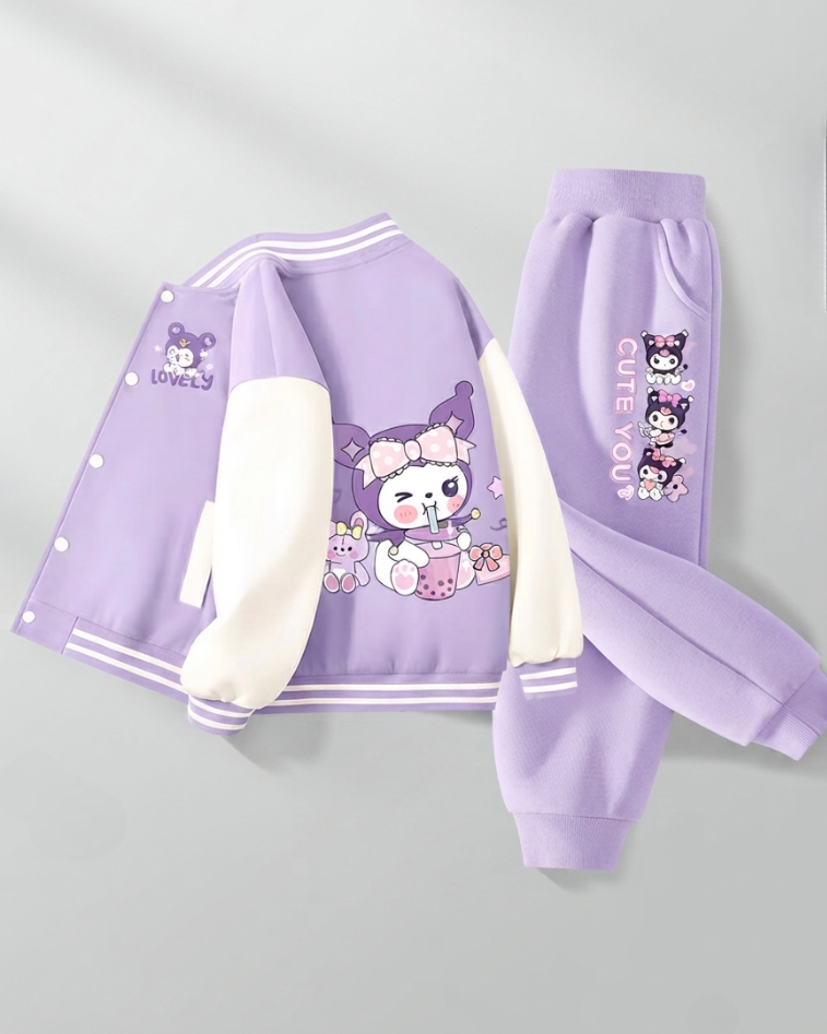 Conjunto Niña Invierno Chaqueta y Pantalón Cálido