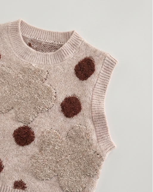 Conjunto niña invierno 3 piezas chaqueta tejida y pantalón de terciopelo con bolso,Ideal para clima otoñal en España