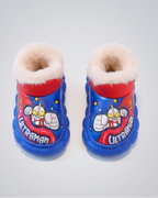 Bota de invierno “Ultraman” acolchada y cálida con diseño de dibujos animados en España