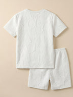 Conjunto de Verano con Relieve y Logo de Caballo