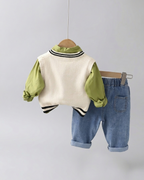 Conjunto niño 3 piezas ropa infantil con dinosaurio 3D (chaqueta, camiseta y pantalón) en España