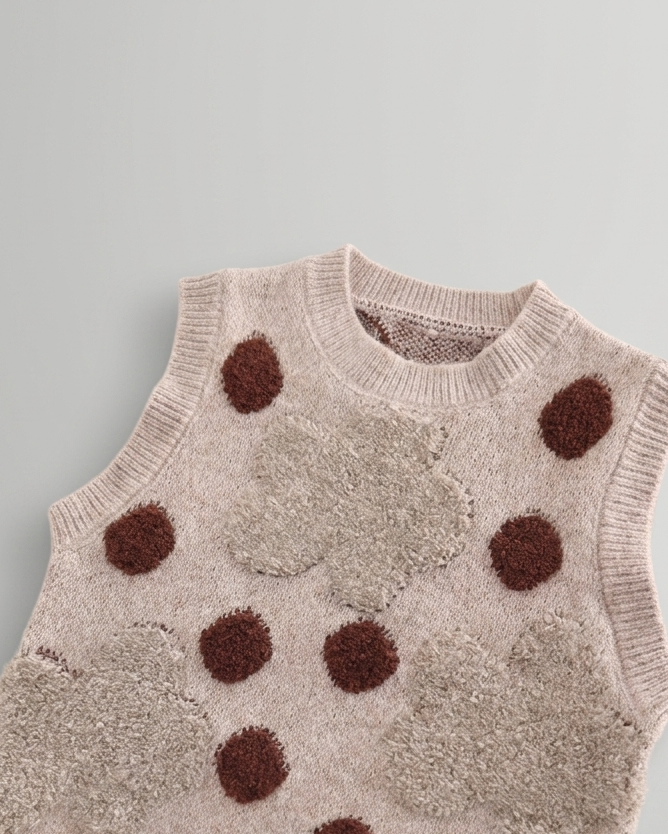 Conjunto niña invierno 3 piezas chaqueta tejida y pantalón de terciopelo con bolso,Ideal para clima otoñal en España