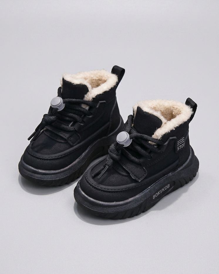 Botas de invierno cálidas con forro de piel suave en España