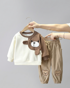 Conjunto Niño Invierno 2 Piezas Estampado de Oso
