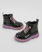 Botas Niña Invierno Brillo Moderno