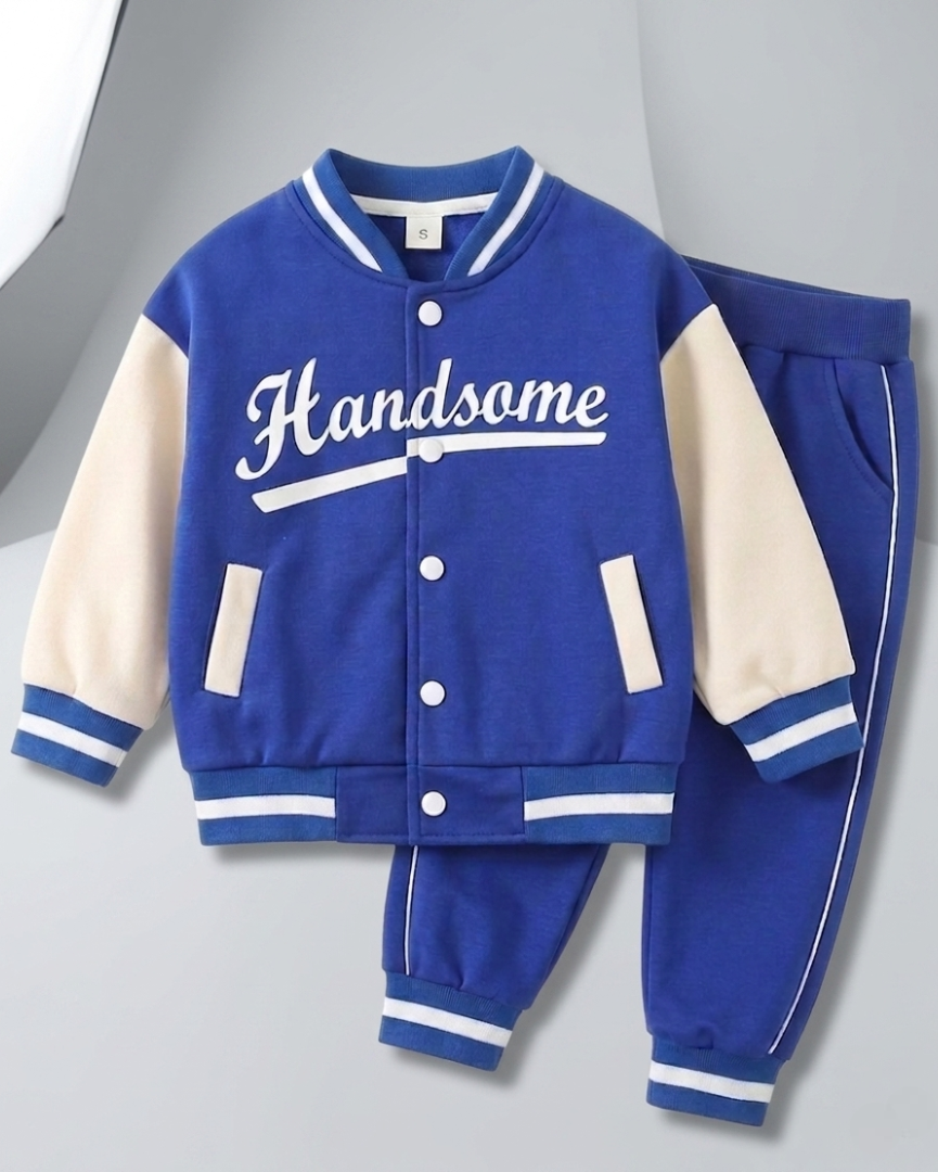 Conjunto deportivo infantil 3 piezas bebé y niño con chaqueta varsity y pantalón cómodo ropa niño en España