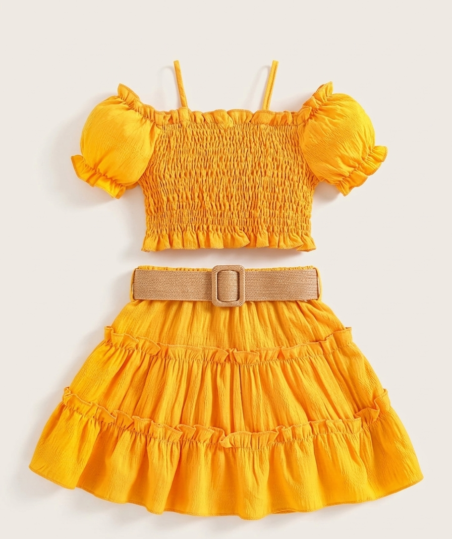 Estilo  El conjunto de verano que tu hija lucirá con elegancia.