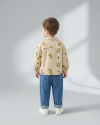 Conjunto infantil 3 piezas dinosaurios para niño: camiseta estampada, interior ligero y pantalón vaquero en España