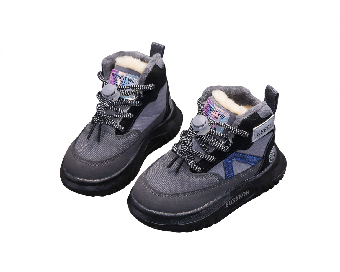 Zapato de invierno cálido con diseño moderno en España