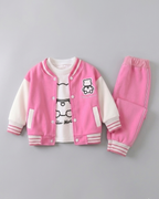 Conjunto deportivo niño Bear Cool estilo varsity de algodón suave | conjunto niño cómodo para diario en España