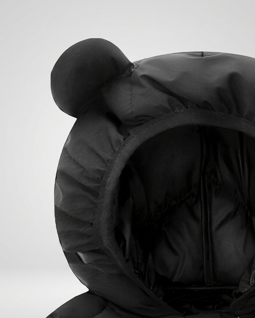 Chaqueta niño invierno acolchado con capucha y cremallera – ropa niño invierno,Ideal para clima otoñal en España