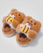 Pantuflas Animadas Infantil Invierno Cálido