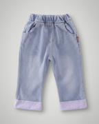 Conjunto niña 3 piezas invierno: camisa manga larga, chaleco de lana y pantalón vaquero en España