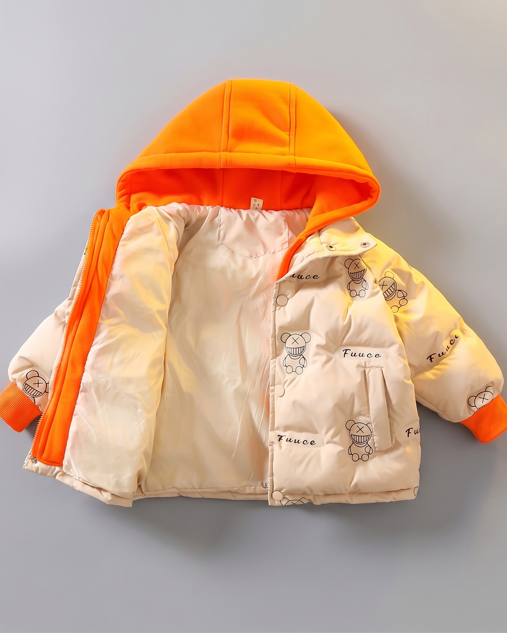 Chaqueta acolchada infantil con estampado de osos chaqueta ropa invierno infantil en España