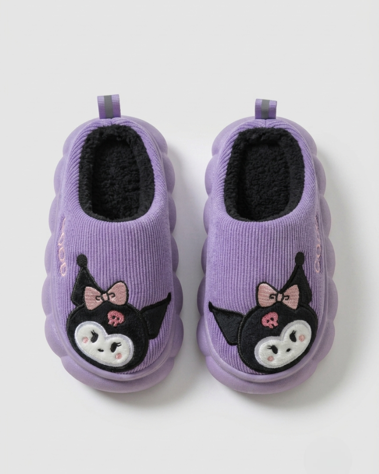 Pantuflas Infantil Invierno Caricatura