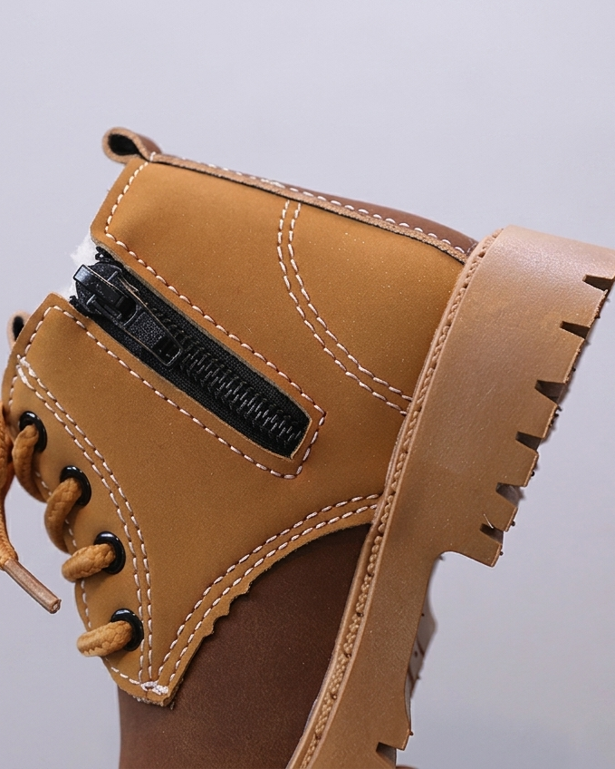 Zapato de invierno con forro suave y cálido