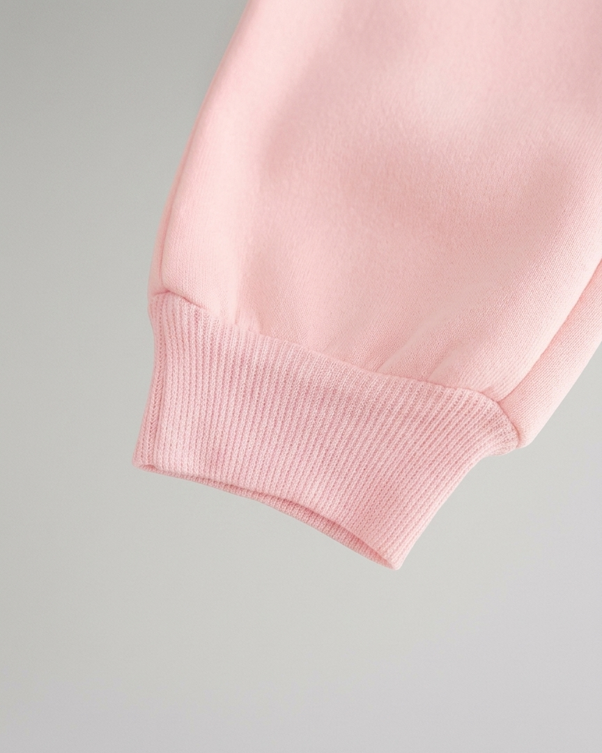 Conjunto niña invierno 2 piezas con sudadera con capucha y pantalón con forro de peluche | ropa bebé niña en España