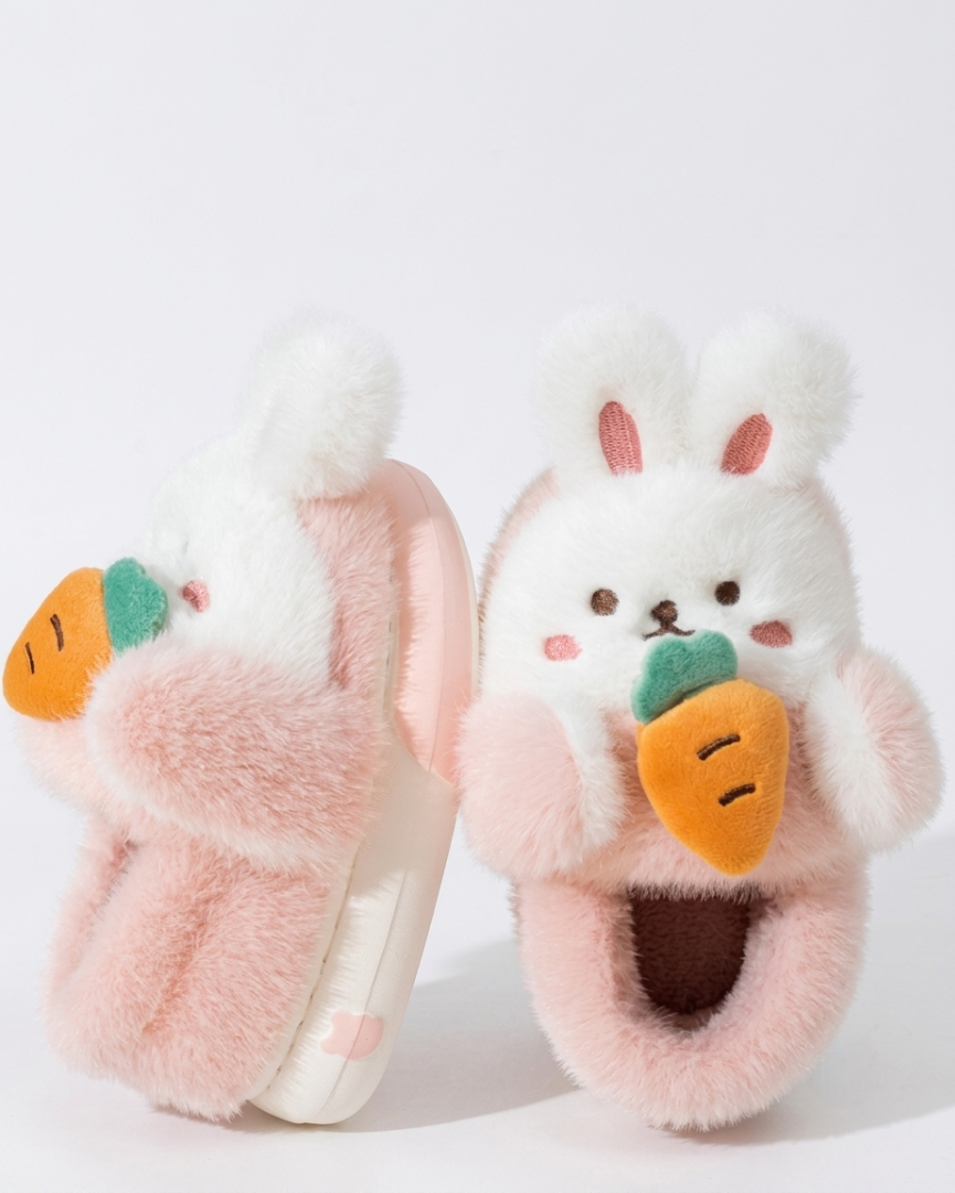 Pantuflas Animadas Infantil Invierno Cálido