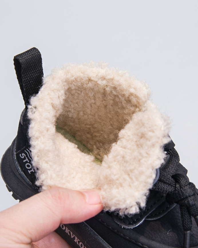Botas de invierno cálidas con forro de piel suave en España