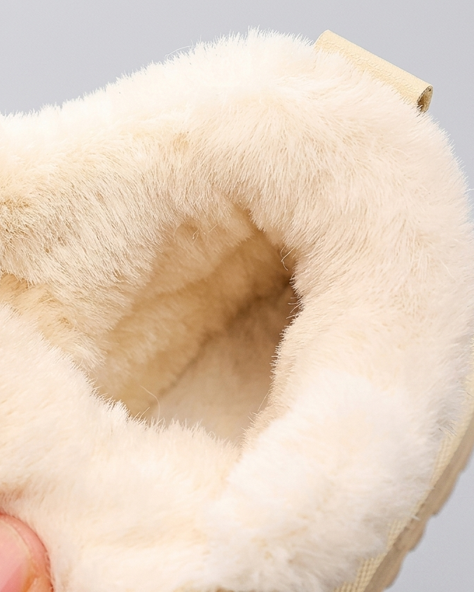 Botas Niño Cara de Osito Invierno Cálido