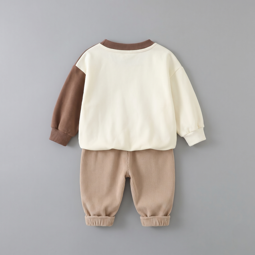 Conjunto Niño Invierno 2 Piezas Estampado de Oso