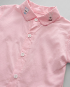 Conjunto niña 3 piezas ropa bebé niña – blusa rosa, chaqueta con conejo y pantalón vaquero con mariposas en España