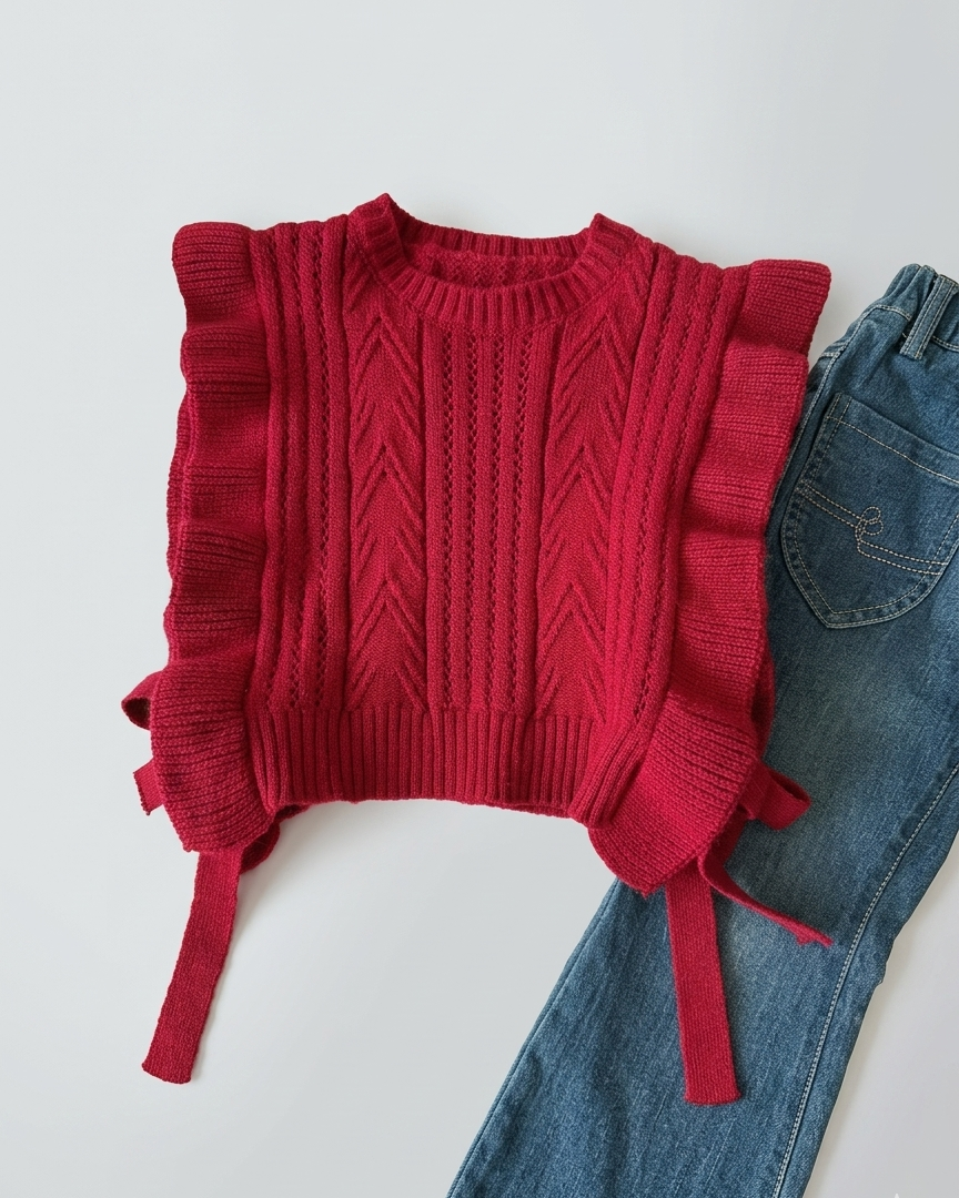 Conjunto niña invierno 3 piezas ropa infantil con chaqueta de felpa y cuello ancho en España