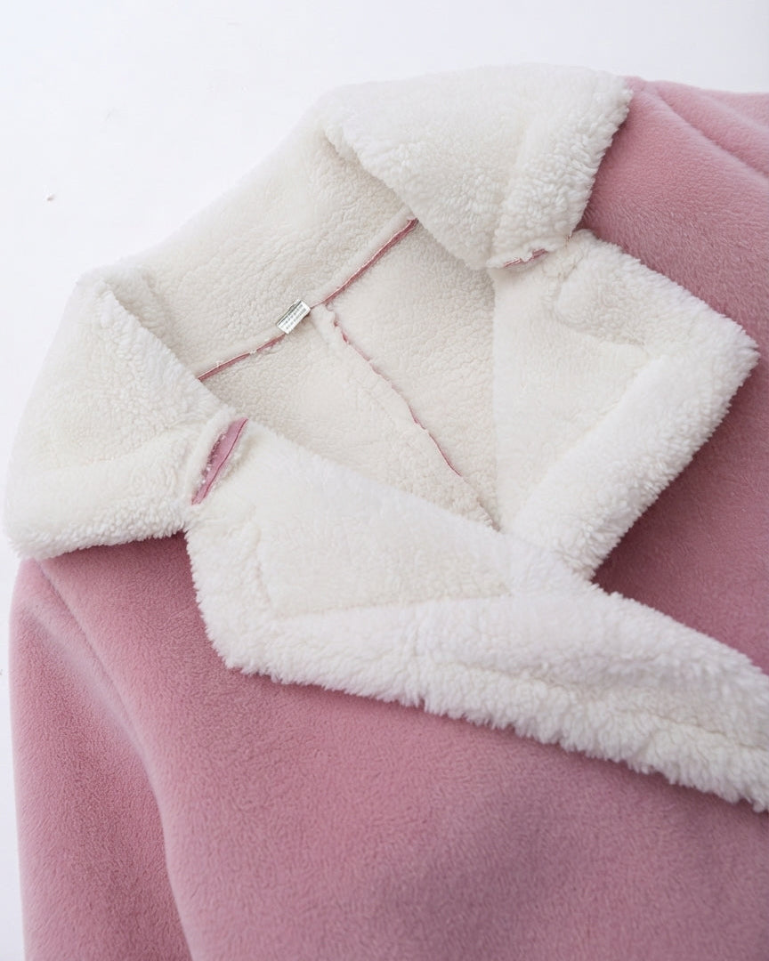 Abrigo Niña Invierno Rosa Rosie Elegance
