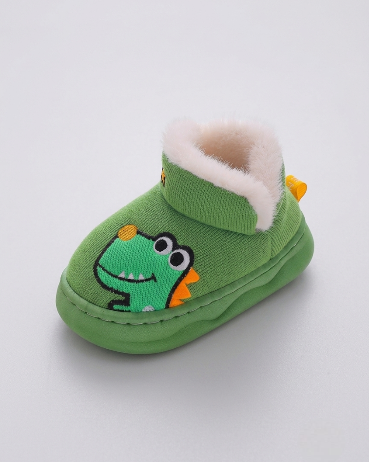 Bota de invierno acolchada con diseño de dinosaurio en España