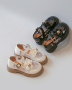 Zapato Transparente Niña Flor y Brillo