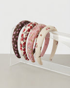 Diademas para niñas con estampados florales elegantes