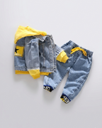 Conjunto niño ropa infantil 2 piezas camiseta manga larga y pantalón ,Ideal para primavera en España