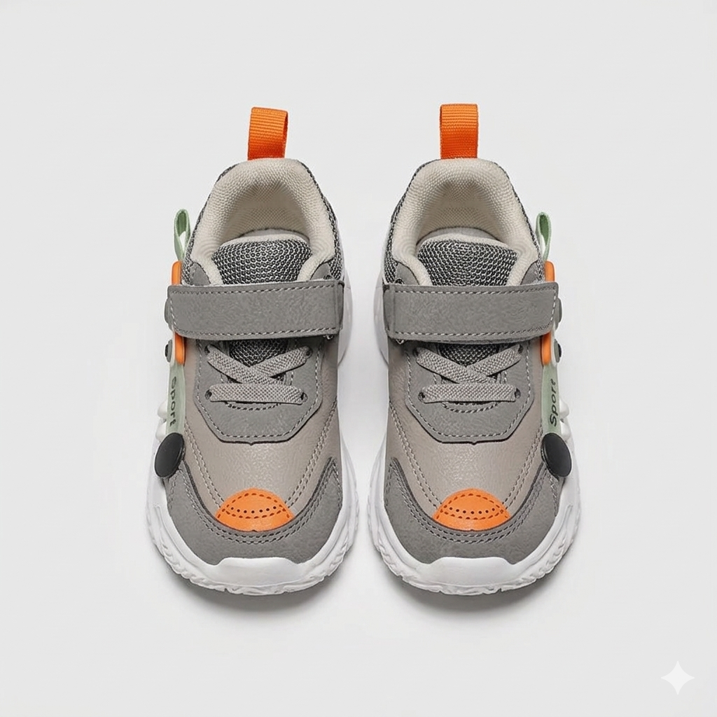 Zapato con diseño deportivo moderno y cartoon con ojos en 3D en España