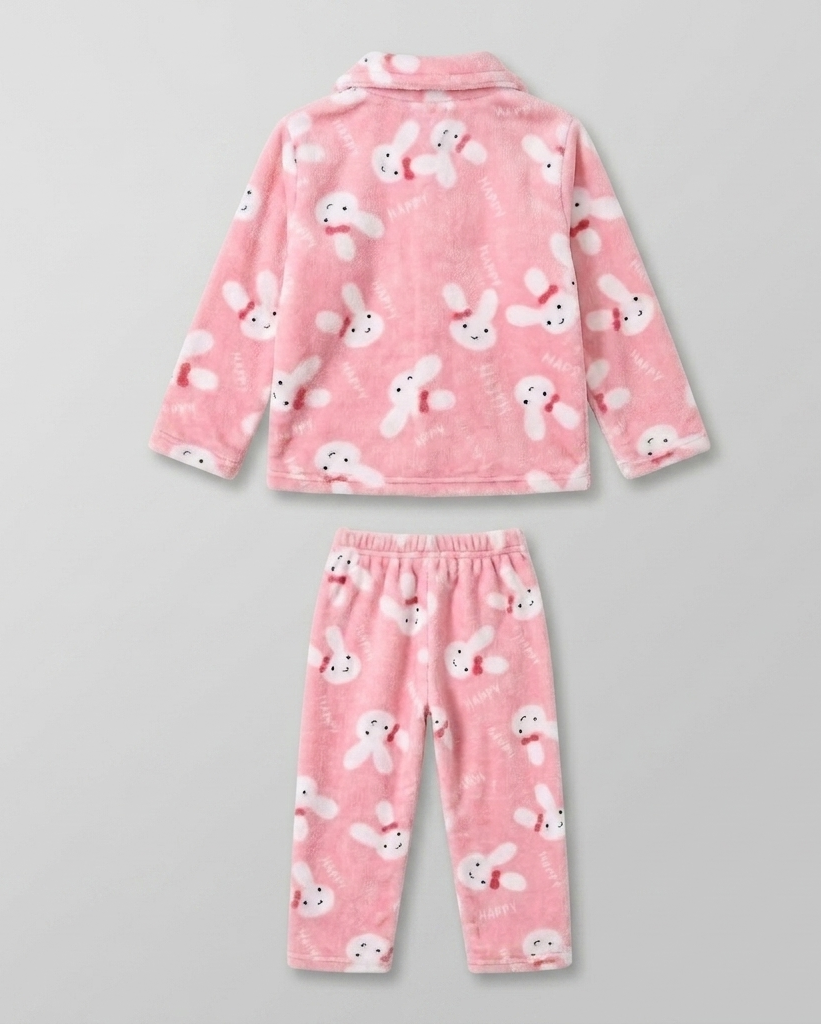 Pijamas de invierno para niños 2 piezas de felpa cálida conjunto pijama infantil invierno en España