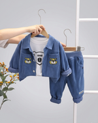Conjunto  invierno terciopelo 2 piezas niño con chaqueta y pantalón en España