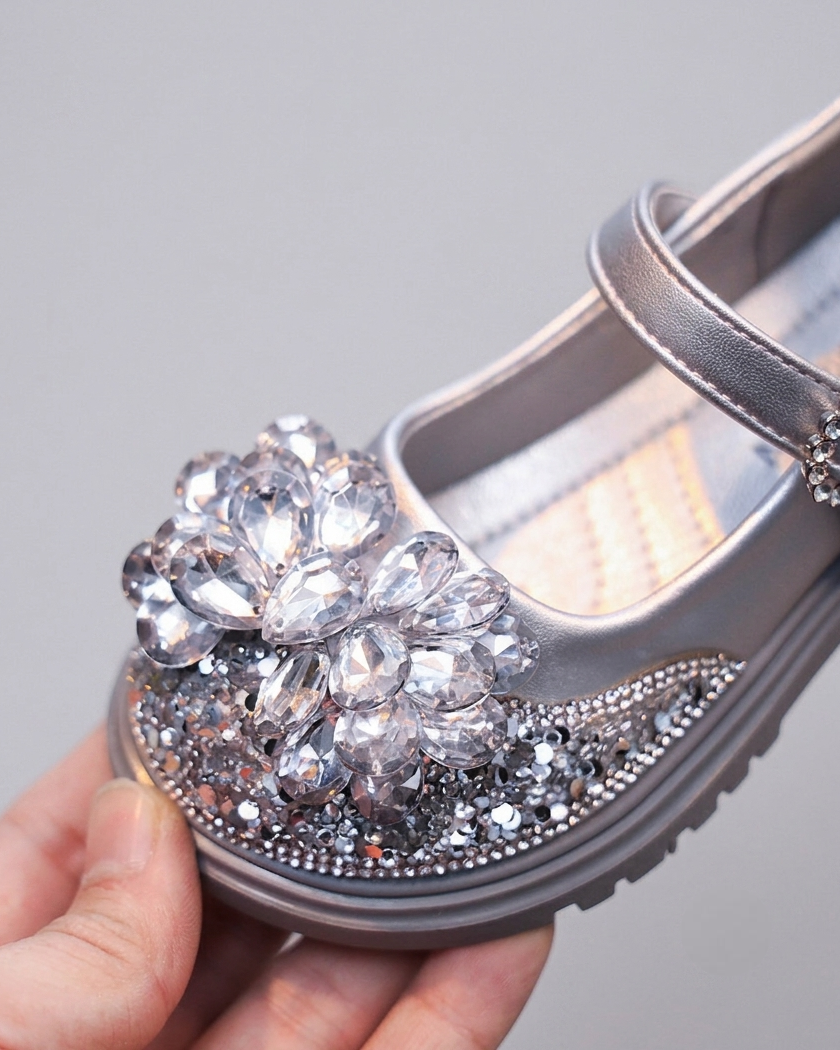 Zapato Niña Cristal Brillante Fiesta