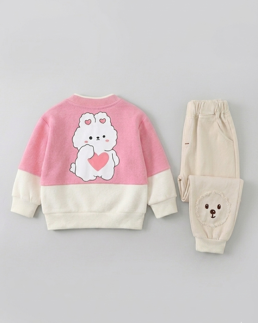 Conjunto bebé 3 piezas ropa infantil con diseño elegante de osito para niño y niña en España