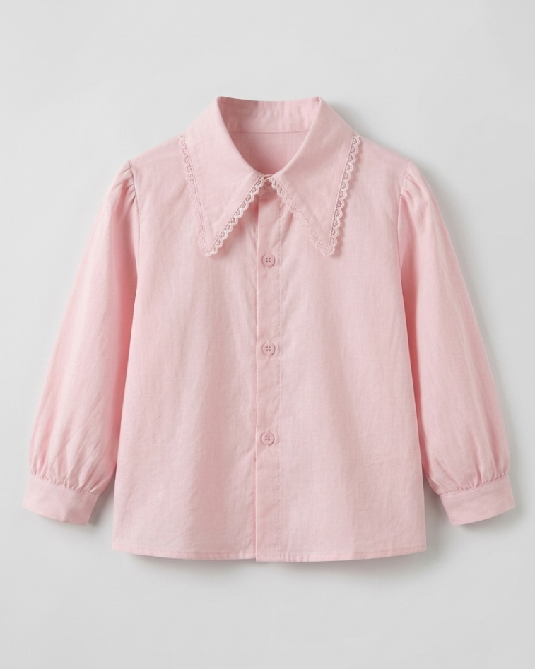 Conjunto niña 3 piezas invierno: camisa manga larga, chaleco de lana y pantalón vaquero en España