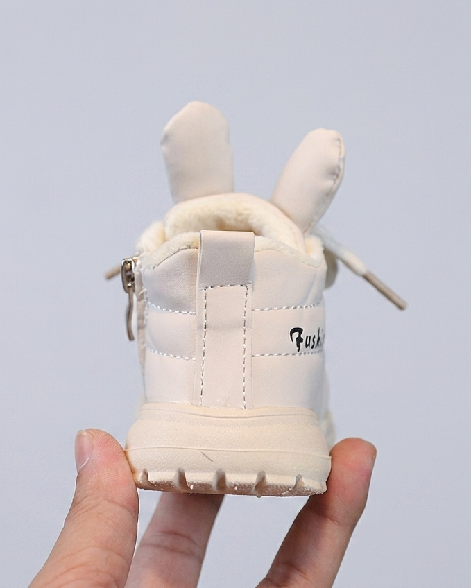Botas Niña Invierno Conejito y Orejas 3D