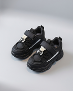 Zapato Negro Infantil Moda Urbana