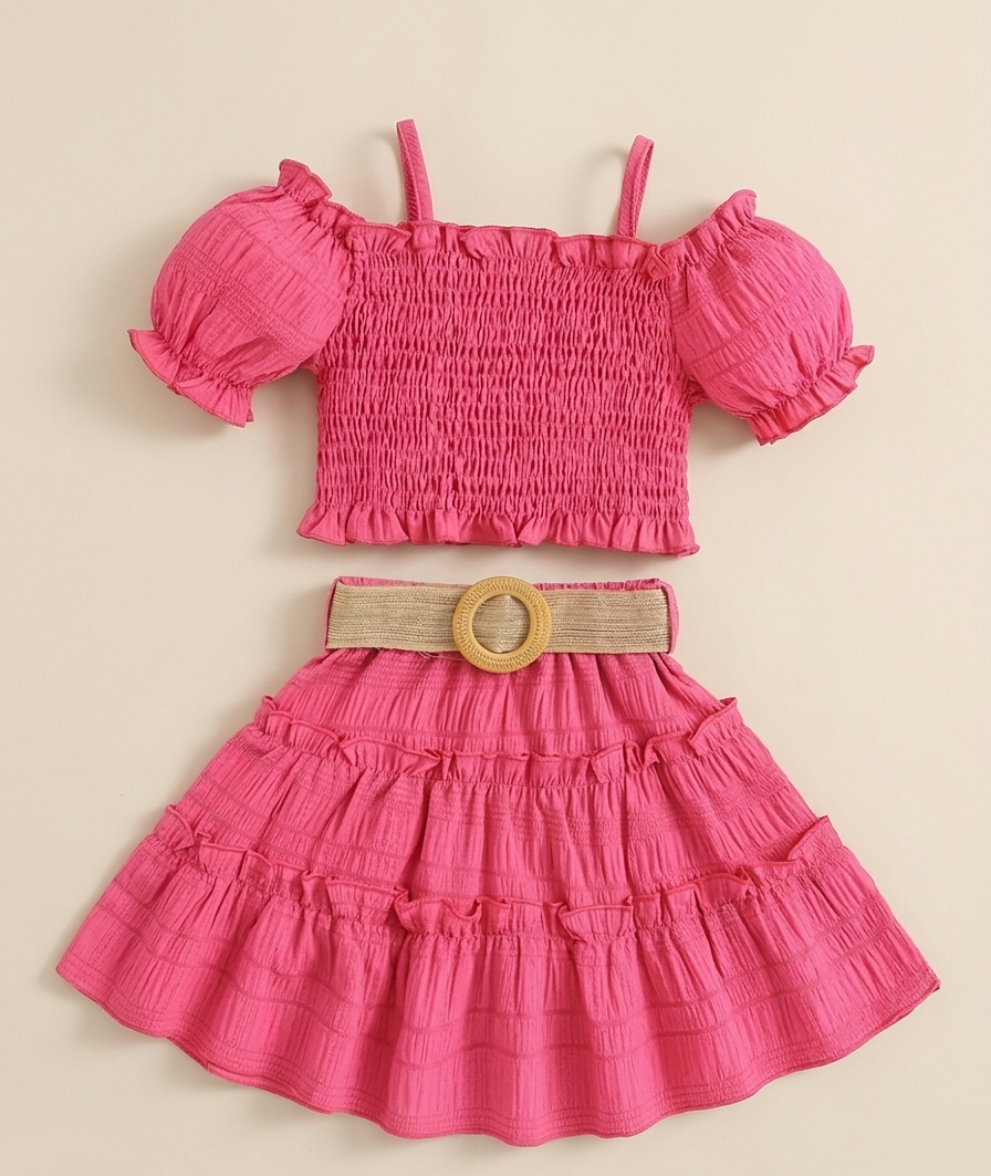 Estilo  El conjunto de verano que tu hija lucirá con elegancia.