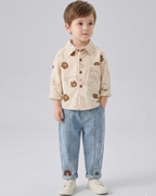 Conjunto niño invierno ropa bebé 2 piezas sudadera manga larga y pantalón vaquero en España
