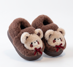 Zapatilla de invierno cálida y divertida con diseño de oso en España