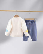 Conjunto bebé niño 3 piezas casual chaqueta camiseta y pantalón en España