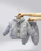 Conjunto Niño Invierno 3 Piezas  Chaleco y Pantalón Térmico